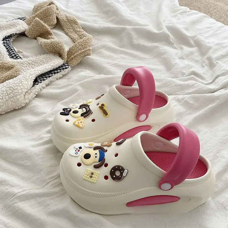 Women's New Croc Shoes Women's Thick-Soled Increased Outerwear Sandals Slippers Women's Summer Cross-Border Wholesale - Image 40