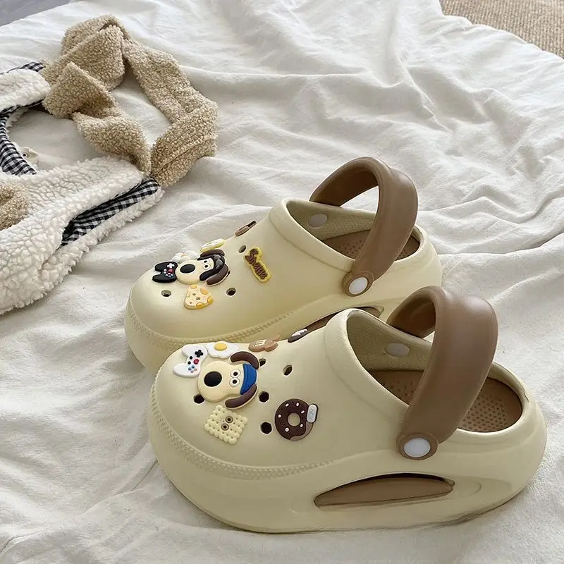 Women's New Croc Shoes Women's Thick-Soled Increased Outerwear Sandals Slippers Women's Summer Cross-Border Wholesale - Image 46