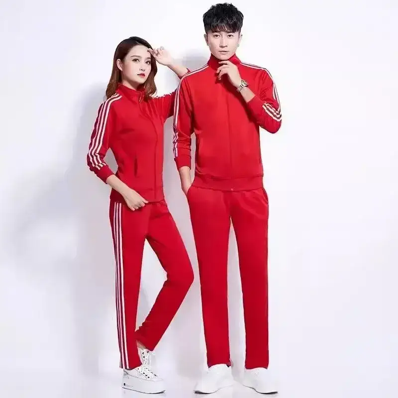 Men Black Track Suit with White Stripes - Image 16
