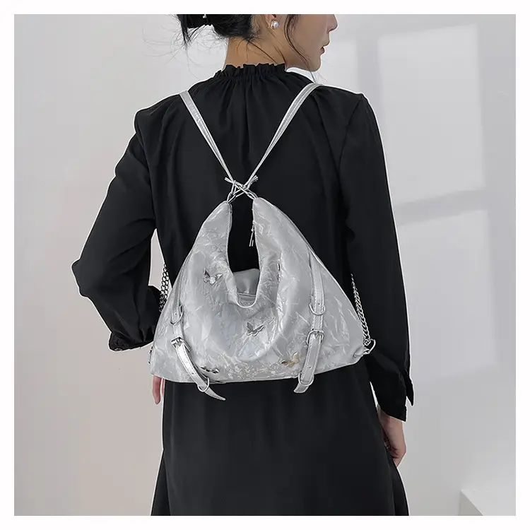 Silver Glitter Shoulder Bag for Women 2024 — feature 12
