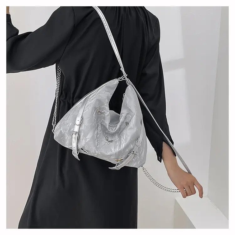 Silver Glitter Shoulder Bag for Women 2024 — feature 13