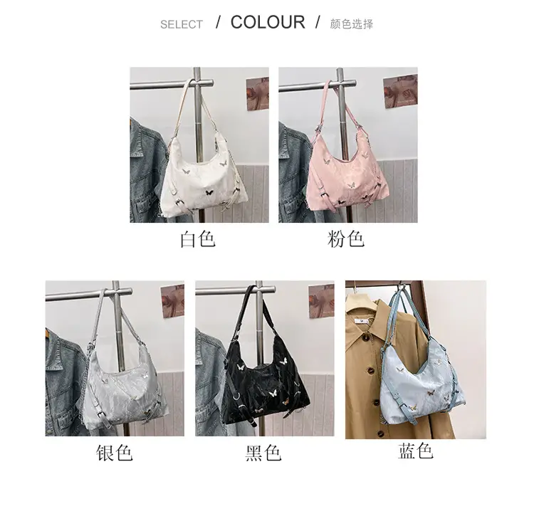 Silver Glitter Shoulder Bag for Women 2024 — feature 3