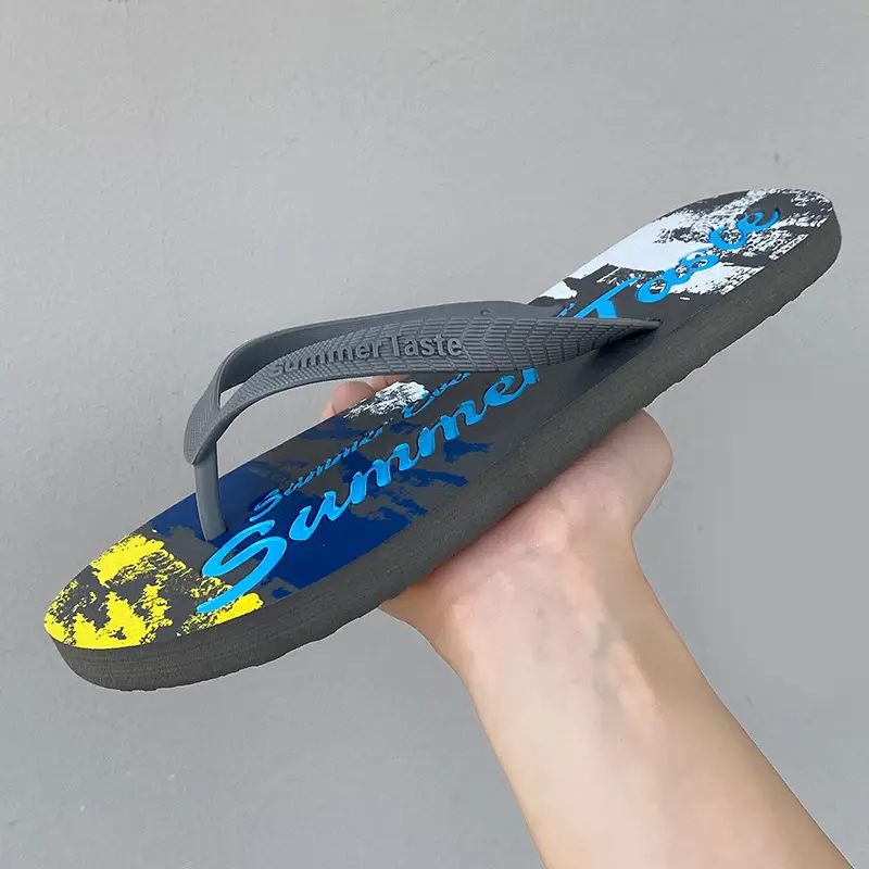Men's Casual Slipper Red White Black Vietnam Beach Clip Flip Flops