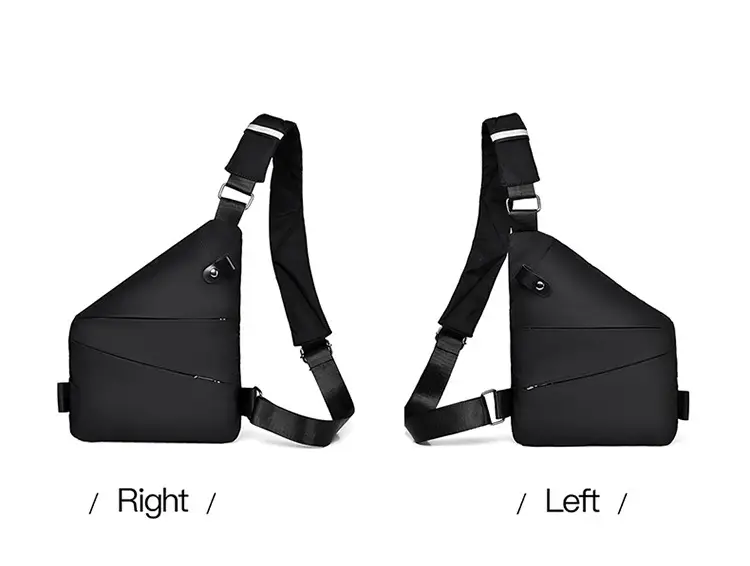 Men's Grey Shoulder Bag Travel Casual Wholesale — feature 13