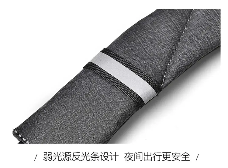 Men's Grey Shoulder Bag Travel Casual Wholesale — feature 19