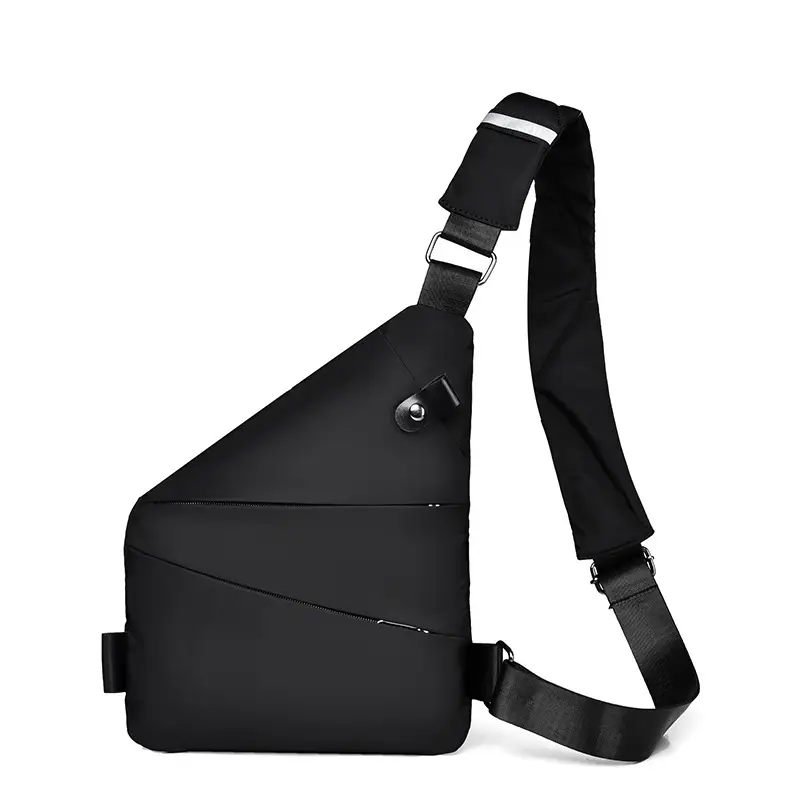Men's Grey Shoulder Bag Travel Casual Wholesale - Image 2