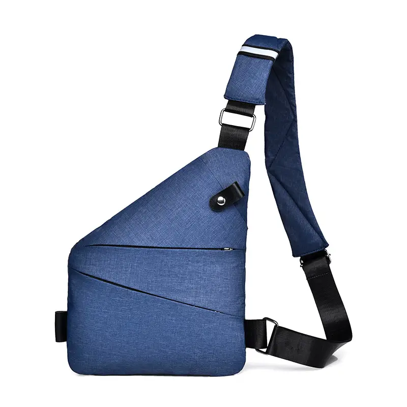 Men's Grey Shoulder Bag Travel Casual Wholesale - Image 3
