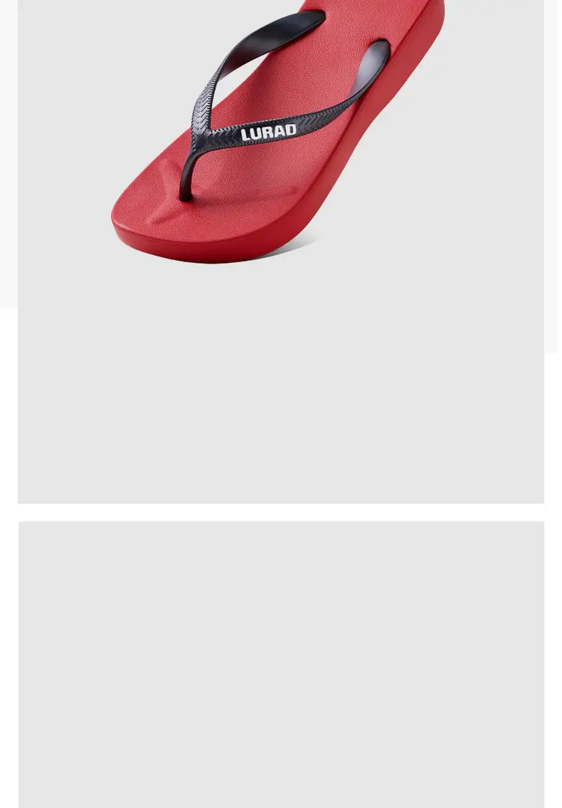 Women Korean Red EVA Casual Flip-Flops — feature 4