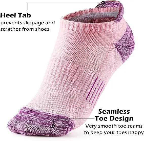 Cross-border in stock socks for men and women with plus size foreign trade wholesale summer mesh breathable socks and ankle running thin — feature 7