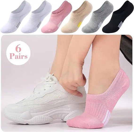 Cross-border in stock socks for men and women with plus size foreign trade wholesale summer mesh breathable socks and ankle running thin