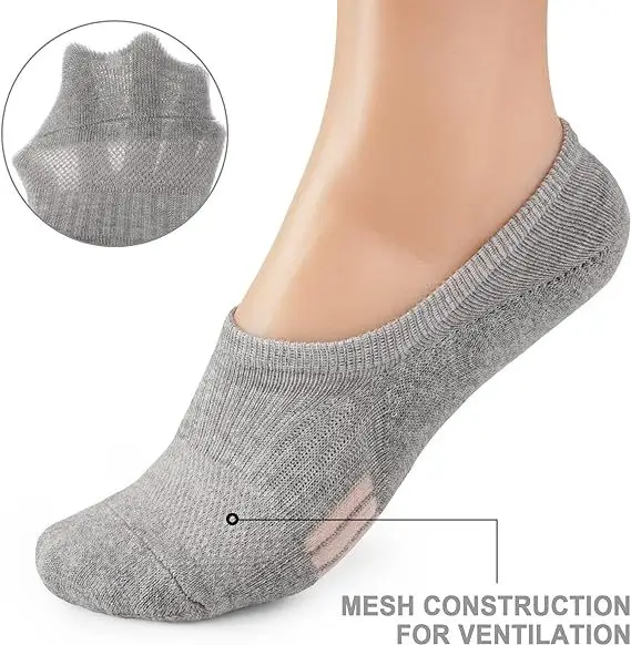 Cross-border in stock socks for men and women with plus size foreign trade wholesale summer mesh breathable socks and ankle running thin