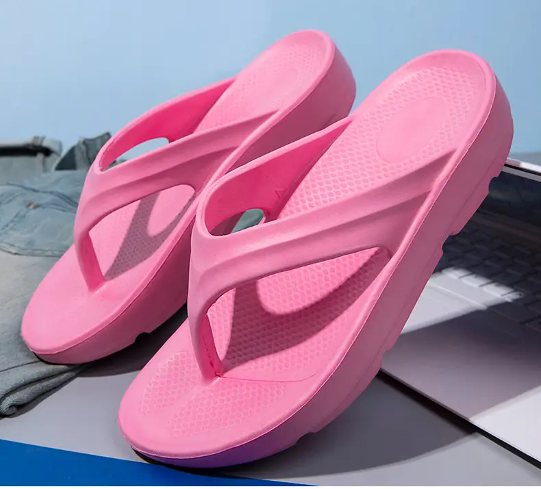 Cross-Border Parent-Child Couple Men's and Women's Large Size Flip-Flops Summer Outer Wear Casual Thick-Soled Beach Slippers Wholesale — feature 39