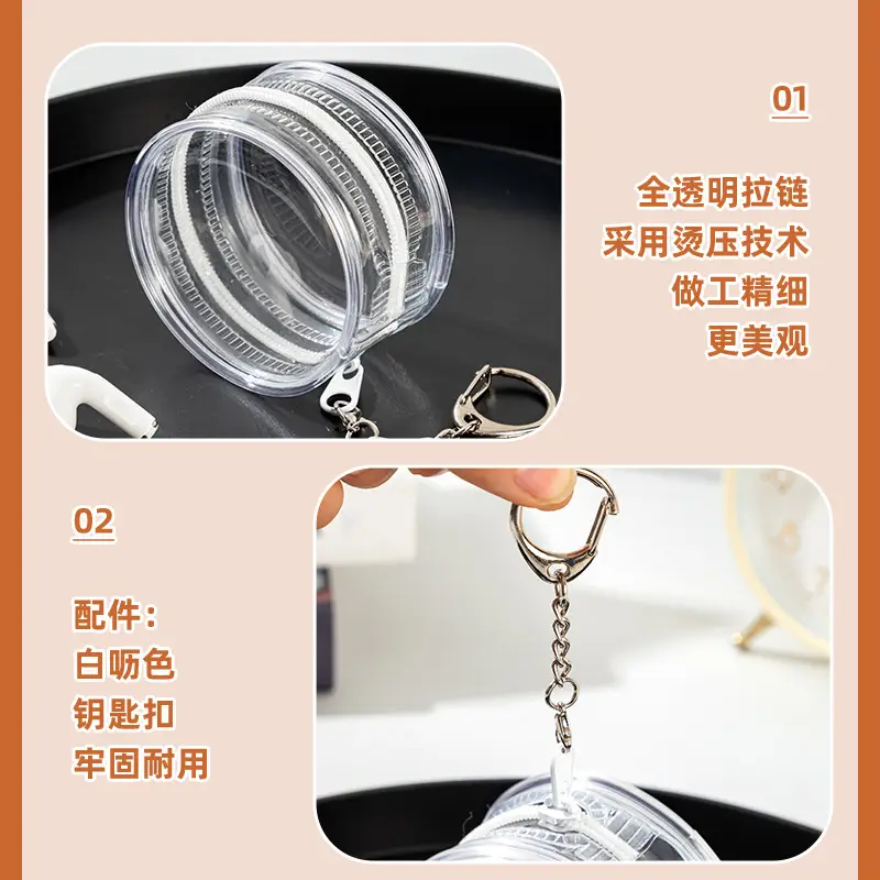 Transparent Data Cable Storage Bag Travel Digital Charger Cable Protection Cover Multi-functional Organize Portable Bag