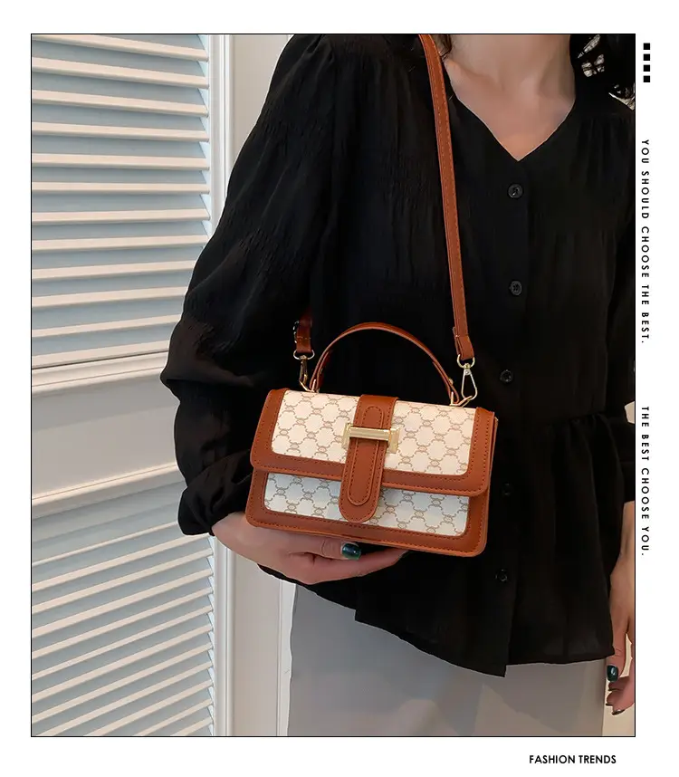 Retro Textured Square Bag for Women 2024 — feature 1