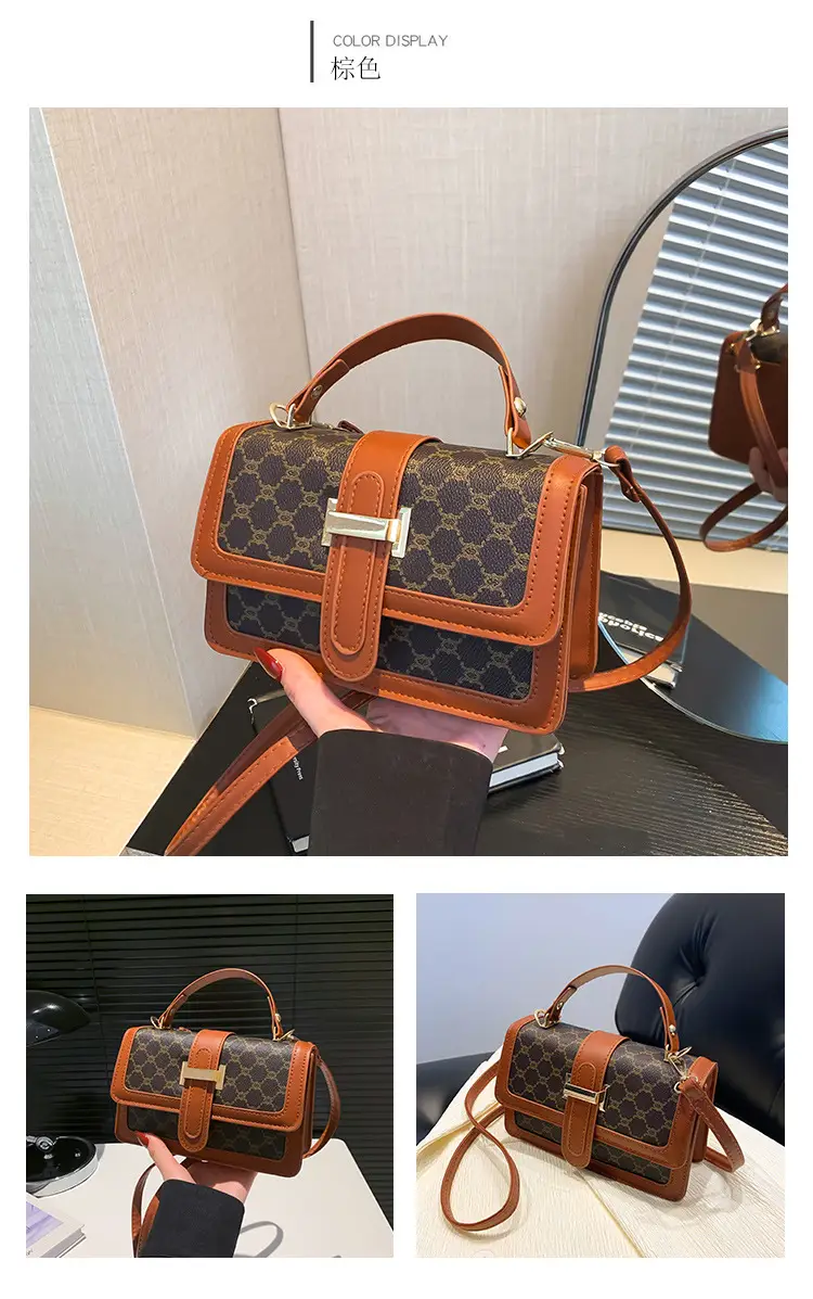Retro Textured Square Bag for Women 2024 — feature 12