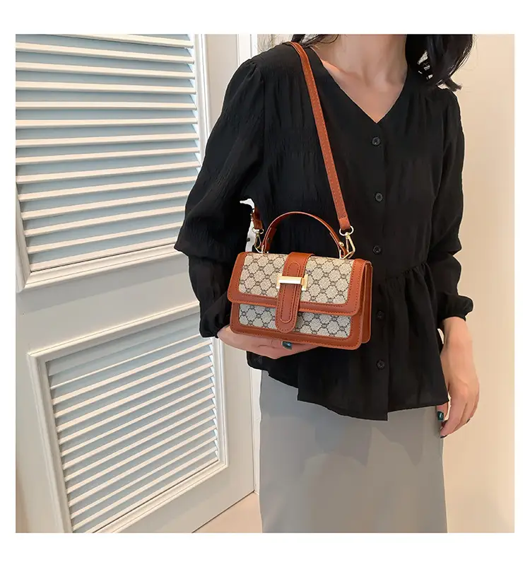 Retro Textured Square Bag for Women 2024 — feature 13
