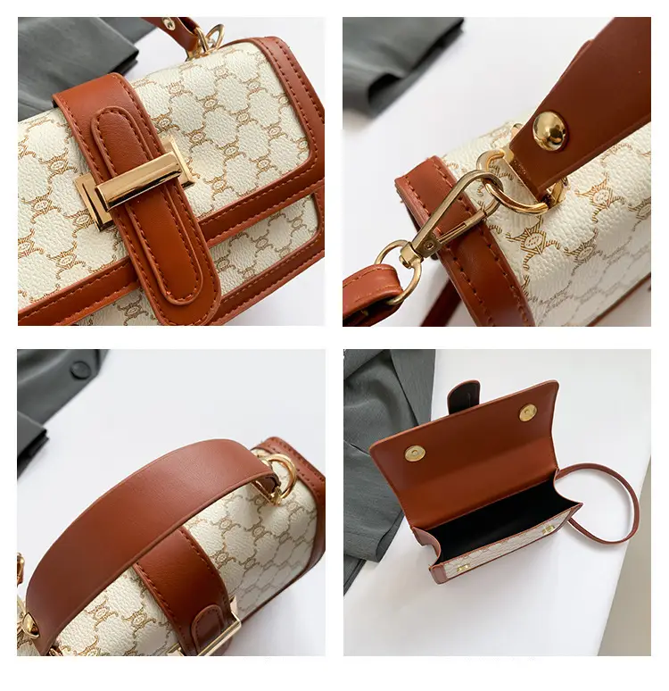 Retro Textured Square Bag for Women 2024 — feature 9