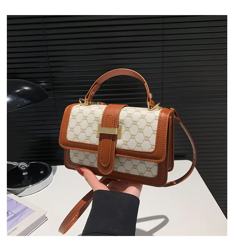 Retro Textured Square Bag for Women 2024 - Image 3