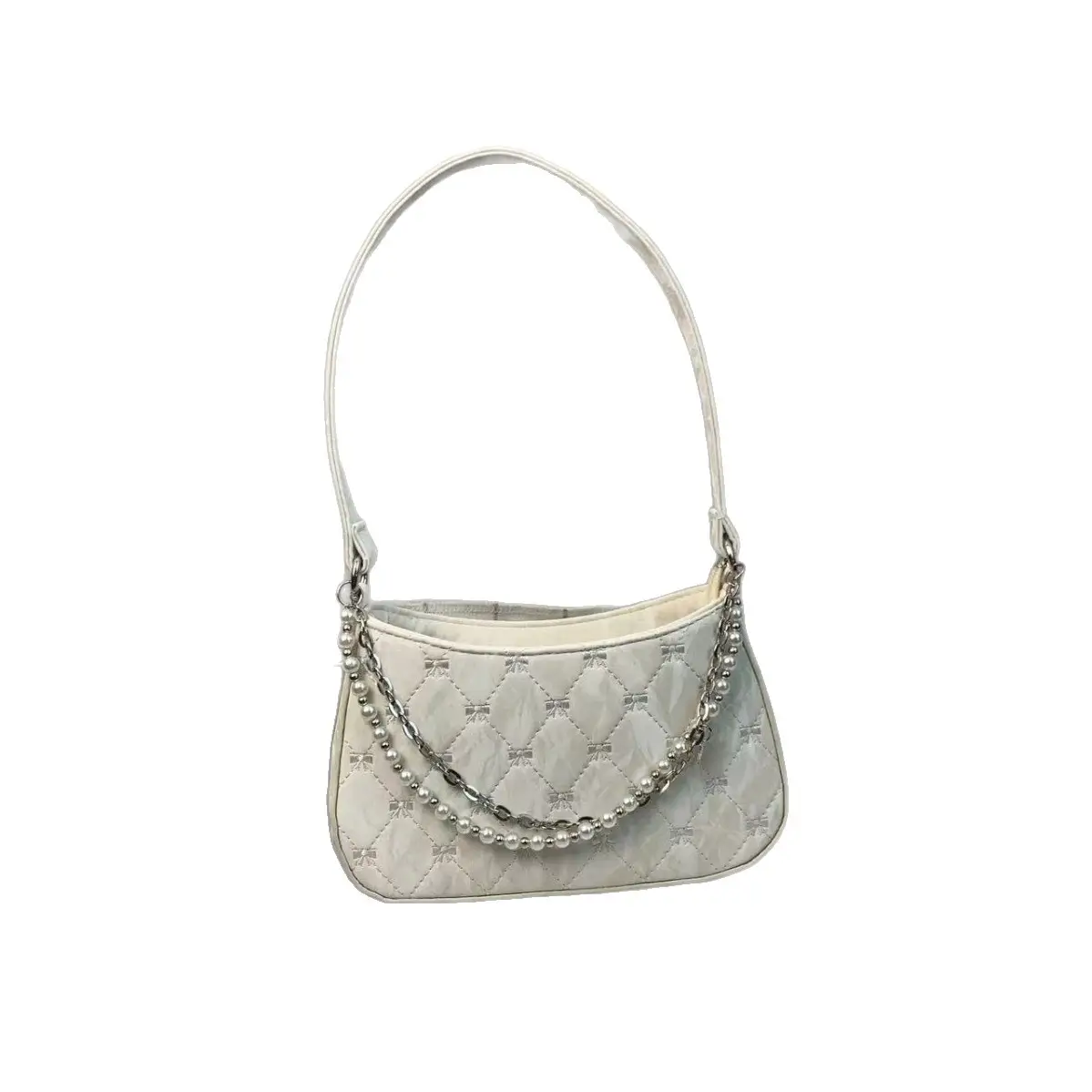 Pink Pearl Crossbody Bag for Women