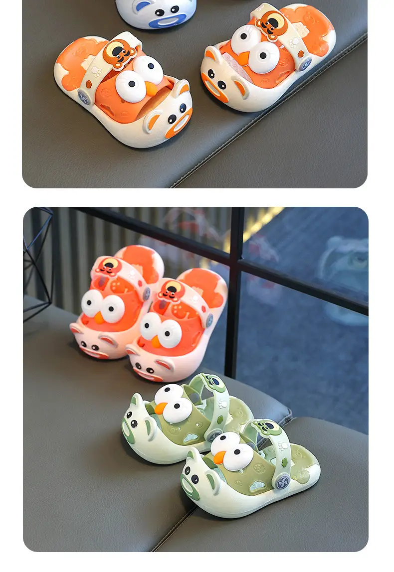 Cartoon Big Eyes Baby Slippers Summer Outdoor — feature 20