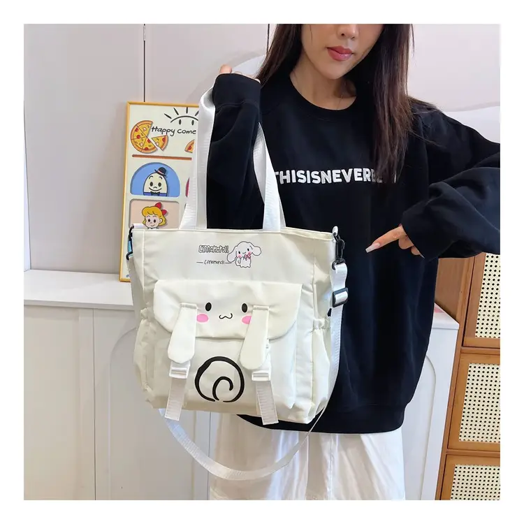 Pink Cartoon Student Tote Bag for Girls 2024 — feature 14