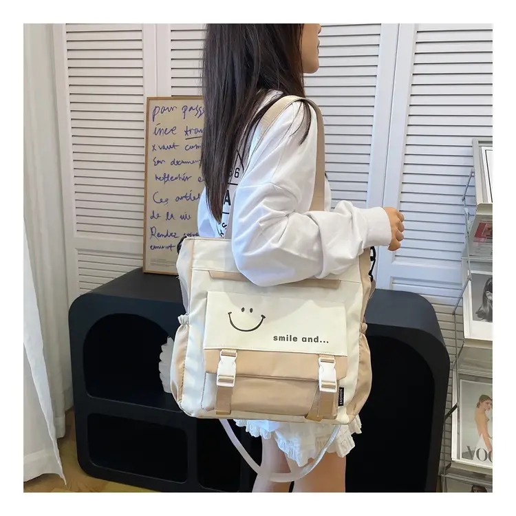 Pink Cartoon Student Tote Bag for Girls 2024 — feature 20