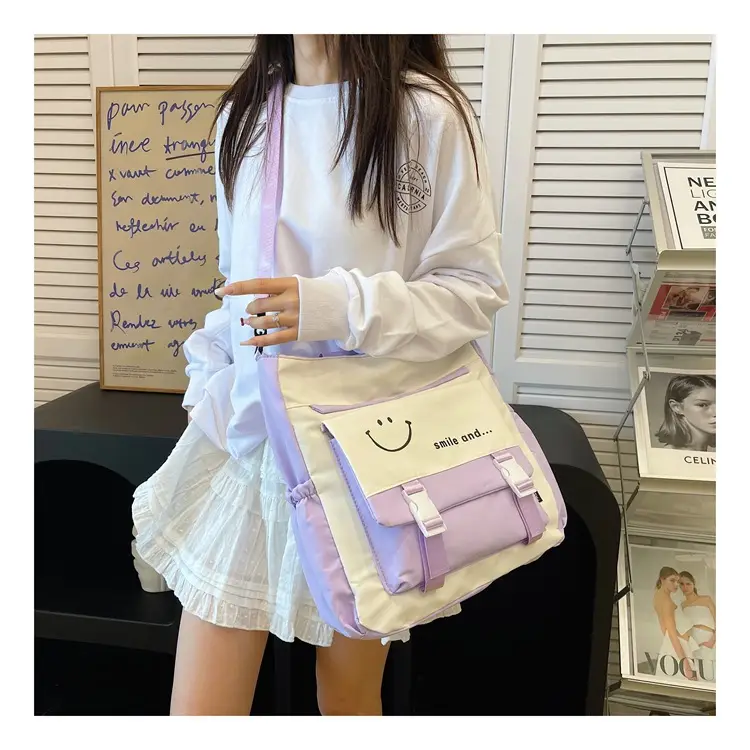 Pink Cartoon Student Tote Bag for Girls 2024 — feature 21