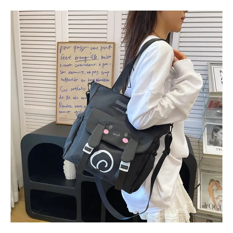 Pink Cartoon Student Tote Bag for Girls 2024 — feature 29