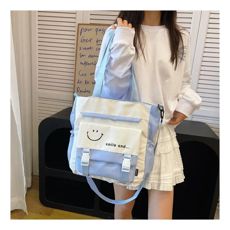 Pink Cartoon Student Tote Bag for Girls 2024 — feature 32