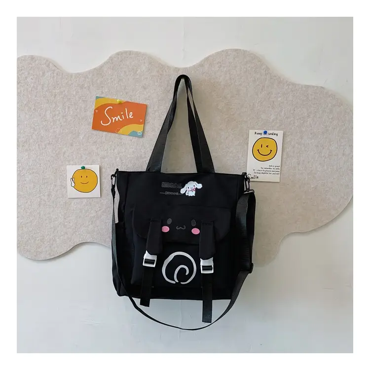 Pink Cartoon Student Tote Bag for Girls 2024 — feature 44