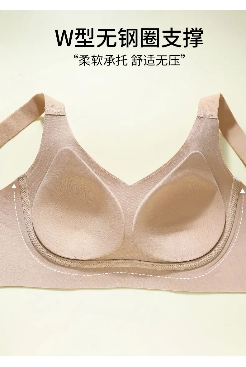 Underwear for Women with Small Busts, Push-Up Effect, No Empty Cups, No Underwire, Side Breast Support, Anti-Sagging, Comfortable Adjustable Bra — feature 7