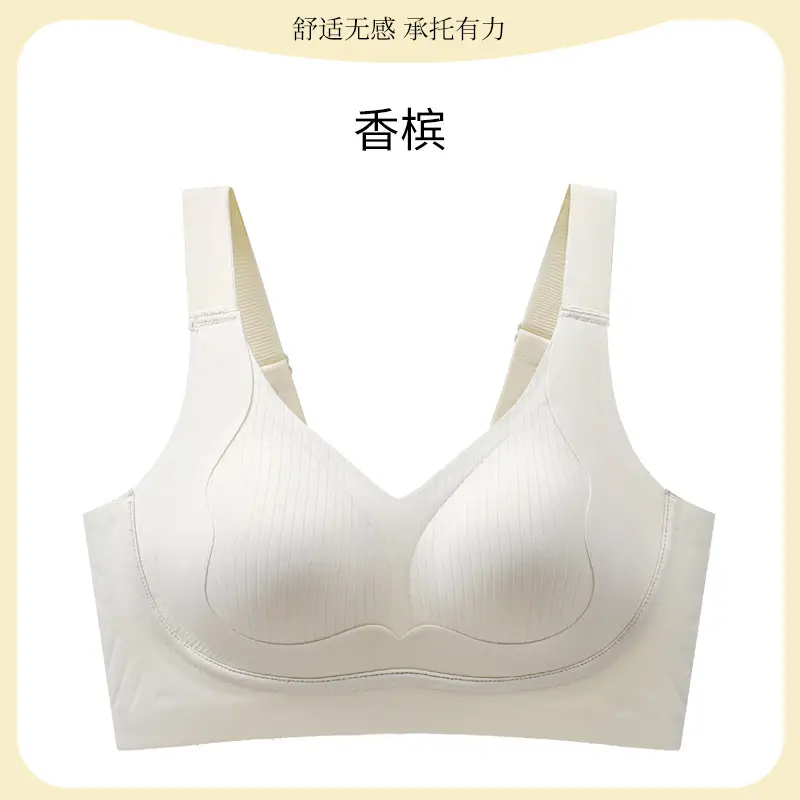 Underwear for Women with Small Busts, Push-Up Effect, No Empty Cups, No Underwire, Side Breast Support, Anti-Sagging, Comfortable Adjustable Bra - Image 3