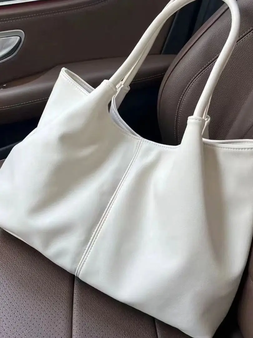 White High-End Tote Bag for Women 2026 - Image 5