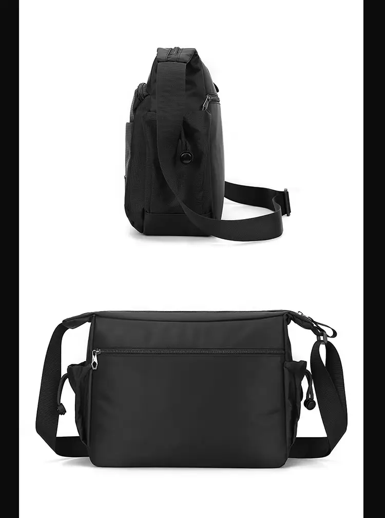 Men's Green Shoulder Crossbody Bag Large Capacity — feature 20