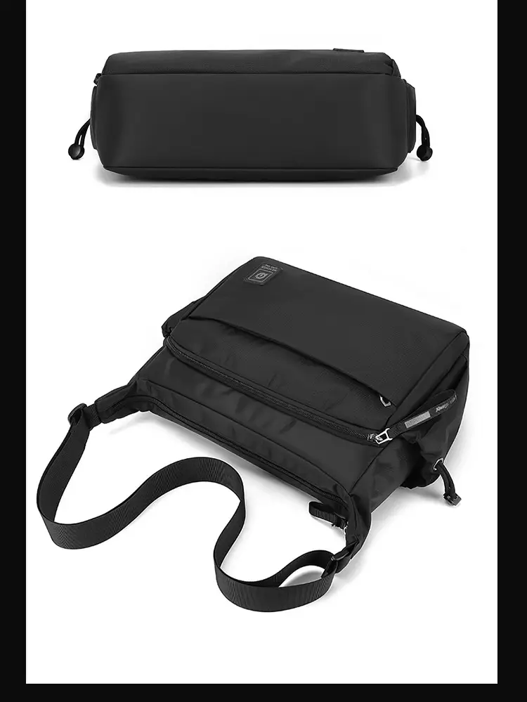 Men's Green Shoulder Crossbody Bag Large Capacity — feature 21