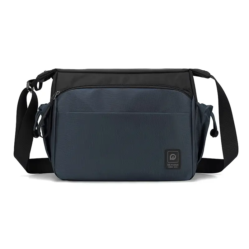 Men's Green Shoulder Crossbody Bag Large Capacity - Image 3