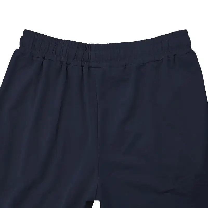Blue Solid Plus Size Casual Jogger Pants for Men — feature 25