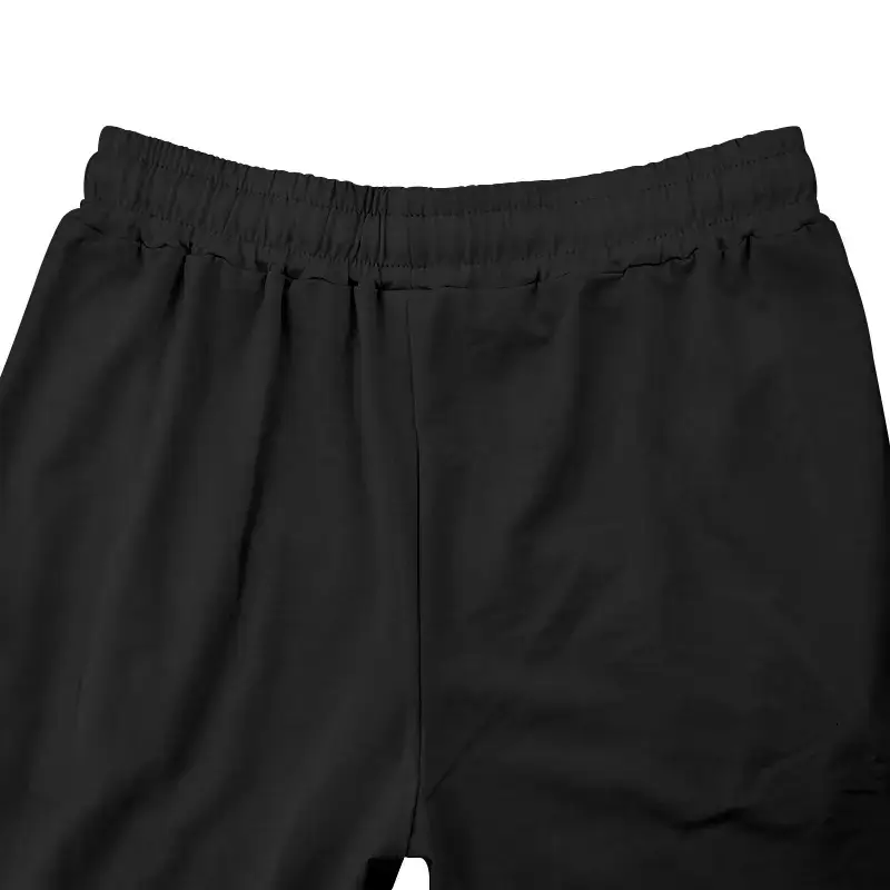 Blue Solid Plus Size Casual Jogger Pants for Men — feature 32