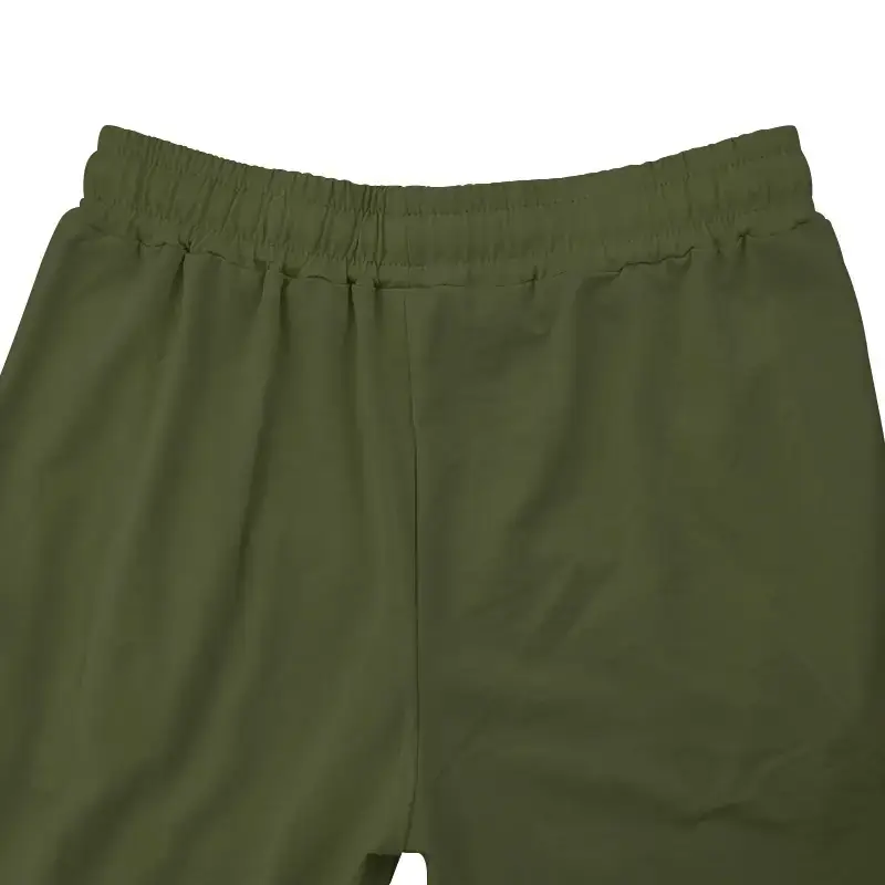 Blue Solid Plus Size Casual Jogger Pants for Men — feature 39