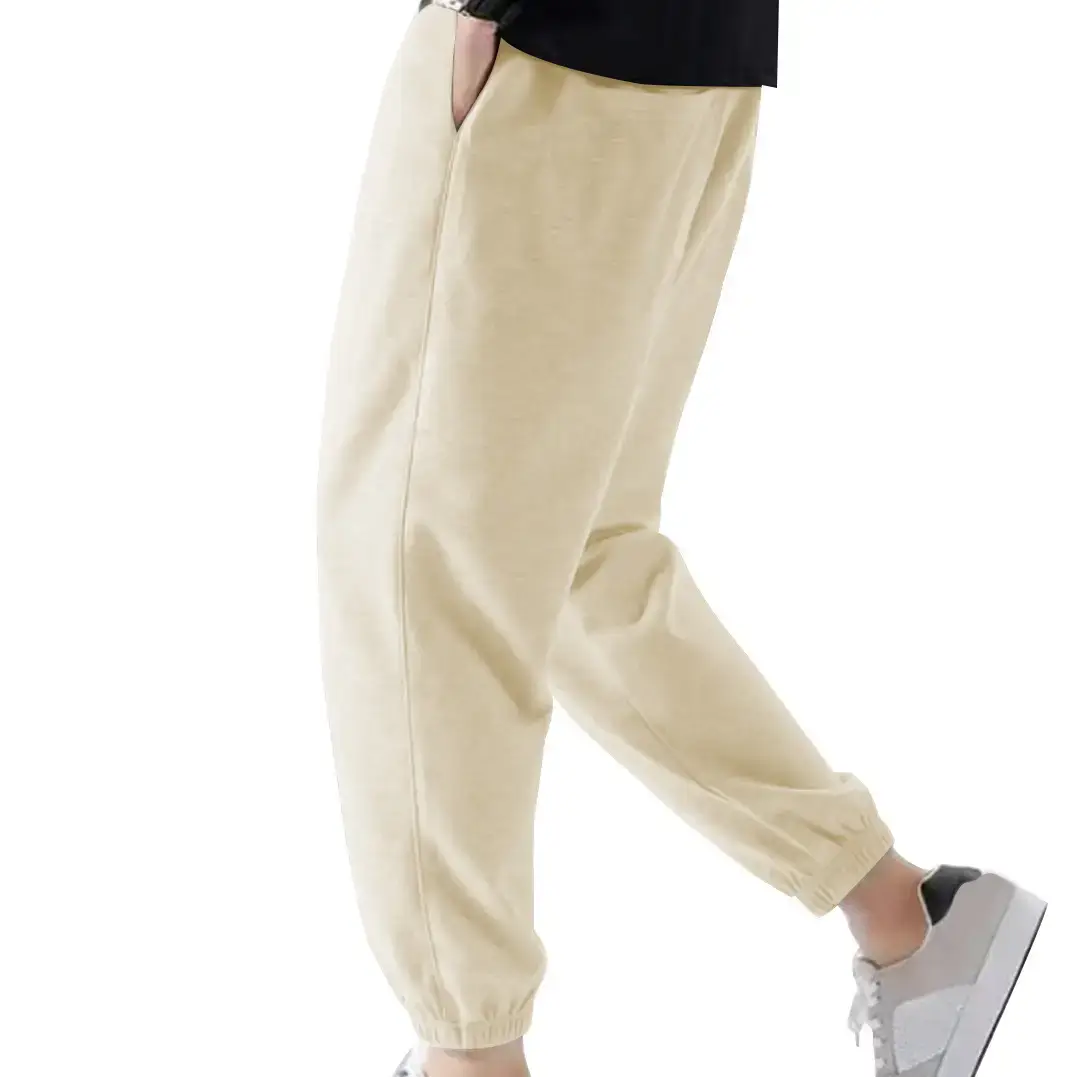 Blue Solid Plus Size Casual Jogger Pants for Men — feature 42
