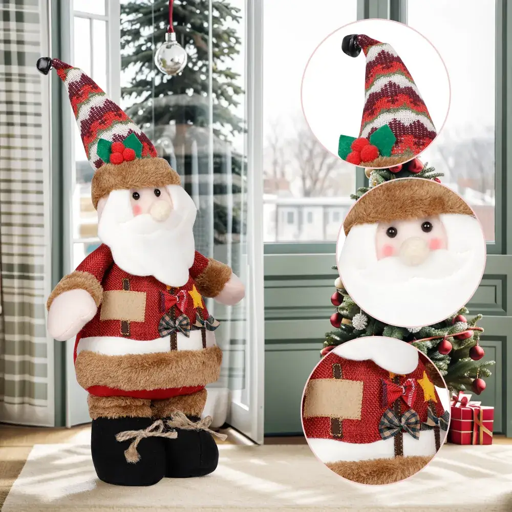 Christmas Snowman & Reindeer Decor Set for Home
