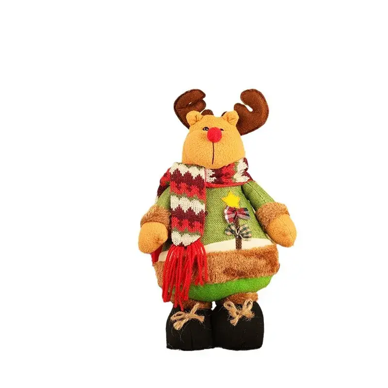 Christmas Snowman & Reindeer Decor Set for Home