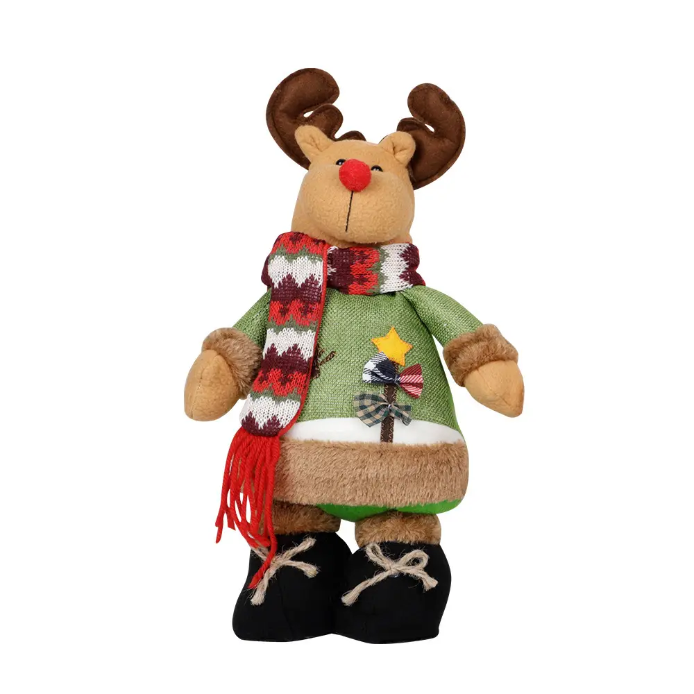 Christmas Snowman & Reindeer Decor Set for Home — feature 9