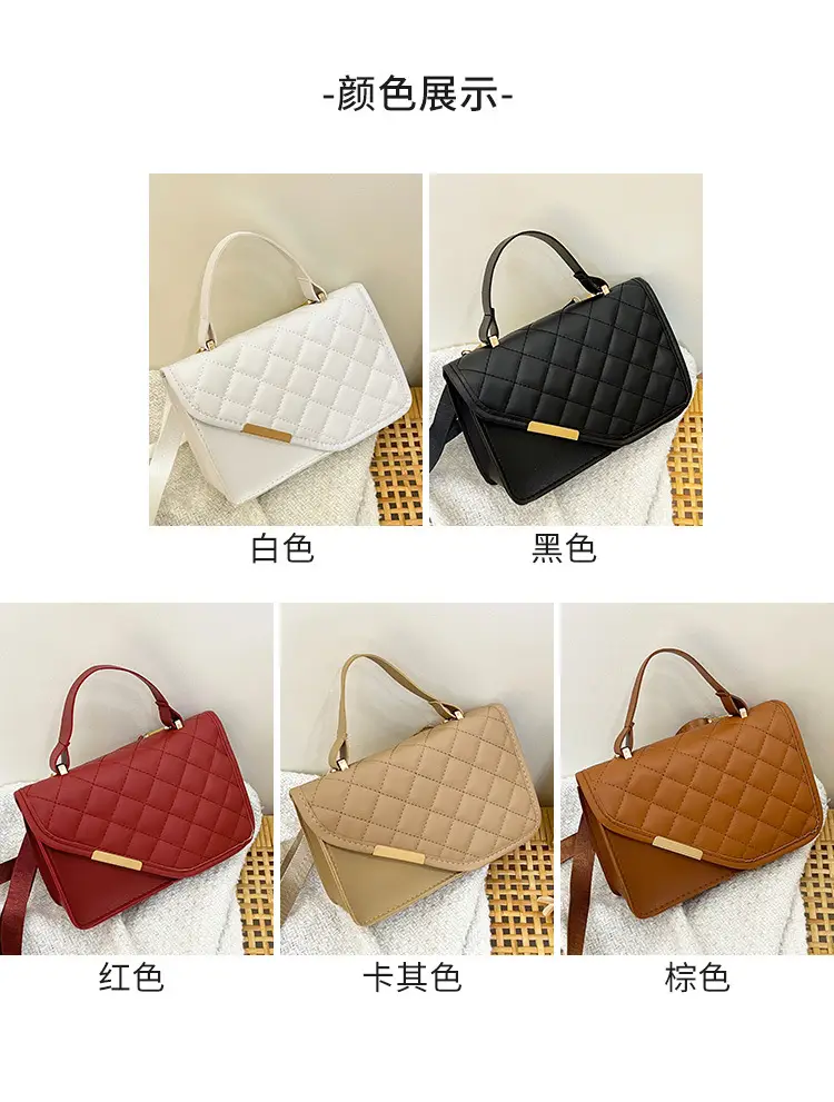 2024 New Women's Embroidered Diamond Shoulder Crossbody Bag — feature 5