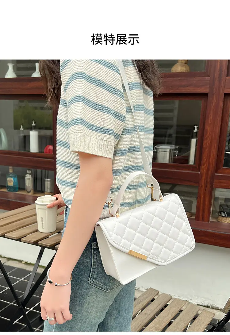 2024 New Women's Embroidered Diamond Shoulder Crossbody Bag — feature 7