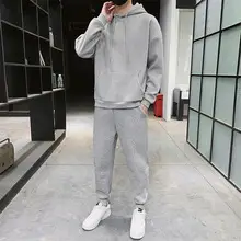 Men Fleece Lined Warm Jogger Pants Grey — feature 15