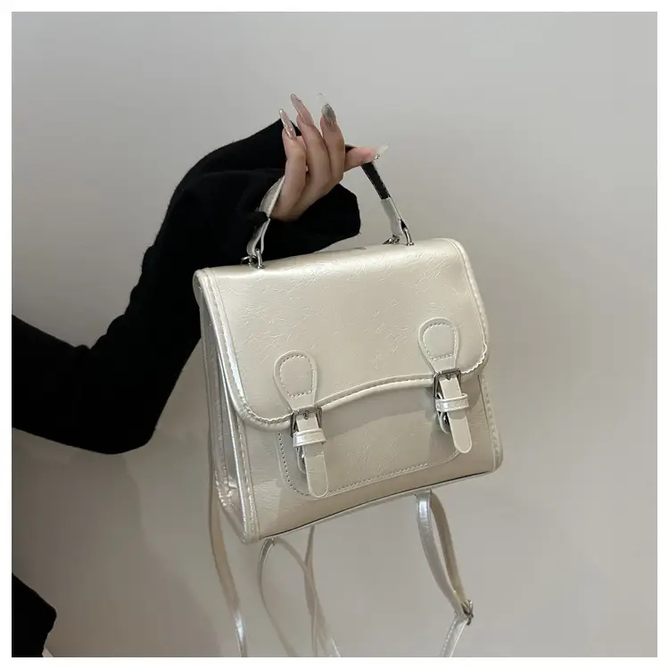 Silver Shoulder Bag for Women 2024 College Style — feature 49