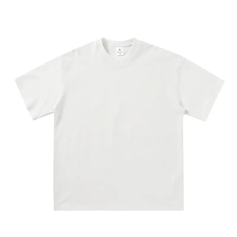 Cotton 280G White T-Shirt Men Women Spring Summer - Image 16