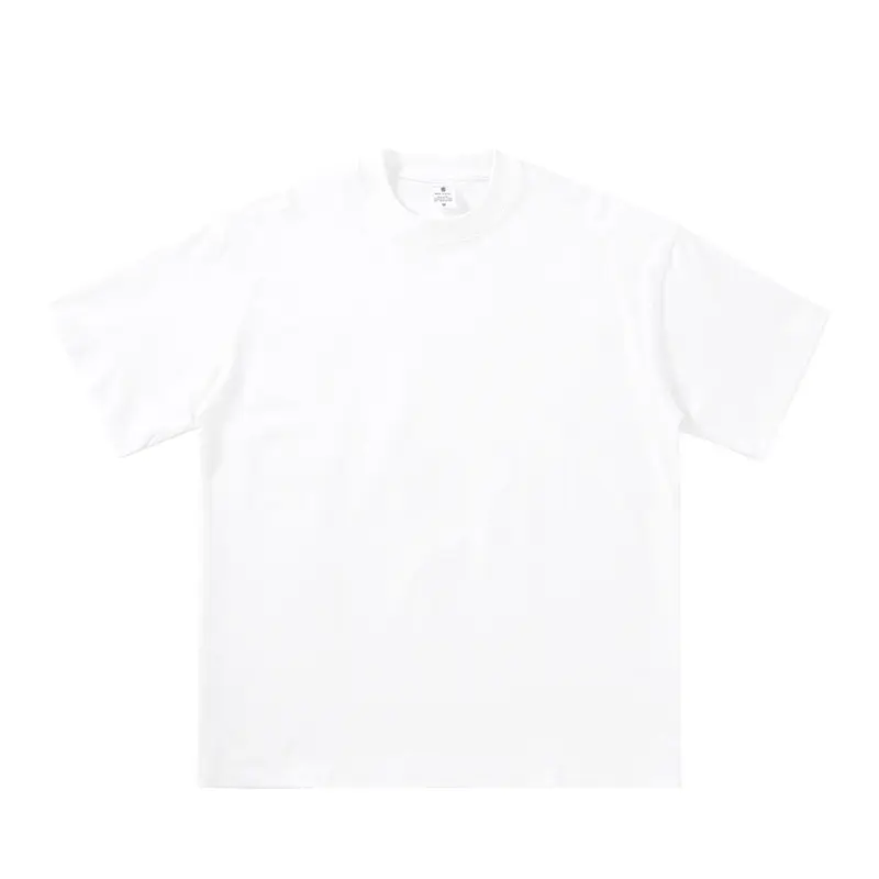 Cotton 280G White T-Shirt Men Women Spring Summer - Image 2