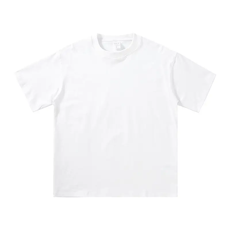 Cotton 280G White T-Shirt Men Women Spring Summer - Image 31